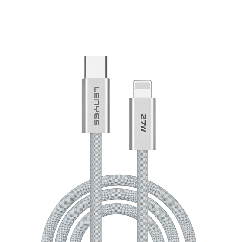 Lenyes LC551 Type-C to Lightning Hızlı Şarj Özellikli Data ve Şarj Kablosu 27W 1M - 1