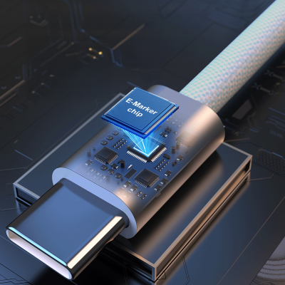Lenyes LC551 Type-C to Type-C PD Örgü Tasarımlı Hızlı Şarj Özellikli Data ve Şarj Kablosu 60W 1M - 3
