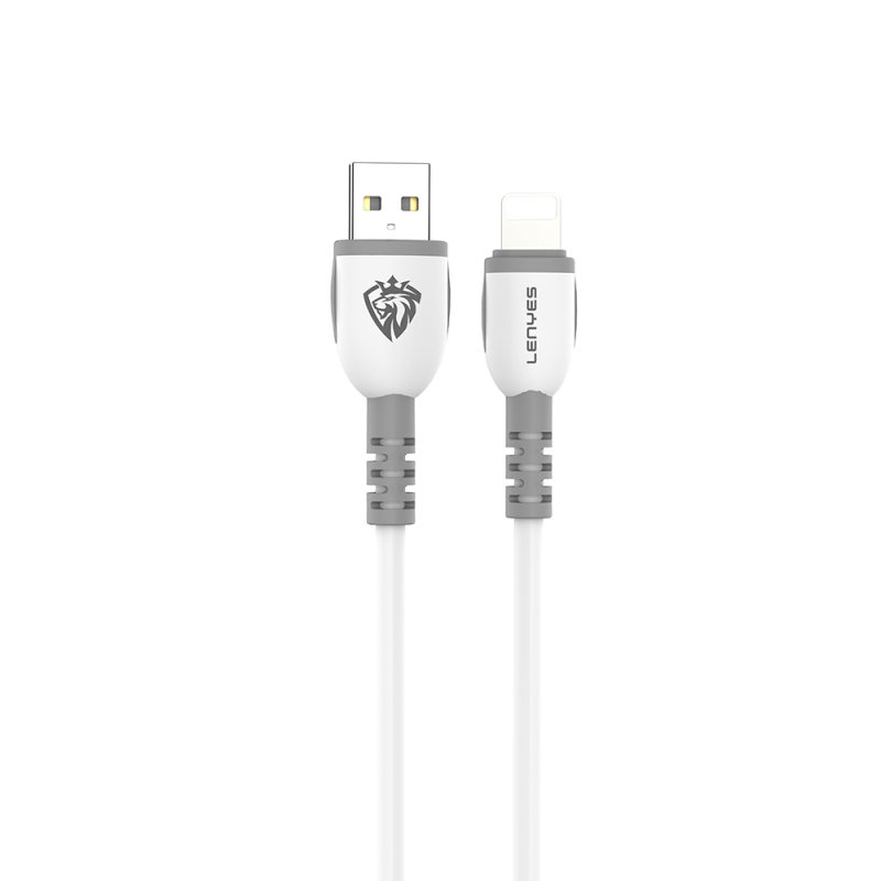 Lenyes LC979 USB-A to Lightning Hızlı Şarj Özellikli Data ve Şarj Kablosu 2.4A 1M - 2