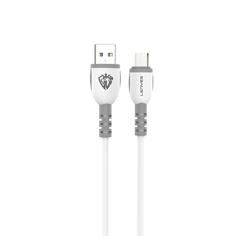 Lenyes LC979 USB-A to Micro Hızlı Şarj Özellikli Data ve Şarj Kablosu 2.4A 1M - 1