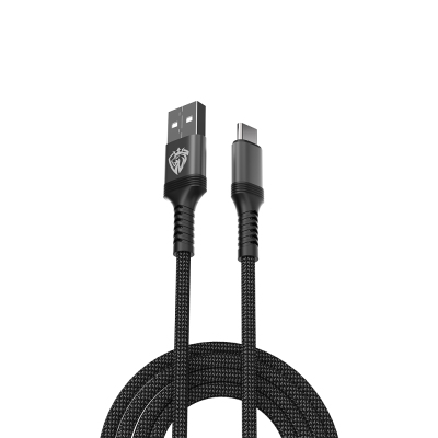 Lenyes LC980 USB-A to Type-C Fast Charging Braided Data and Charging Cable 1M 2.4A - 1