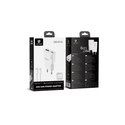 Lenyes LCH11 Series Type-C to Lightning GaN Technology PD Fast Charging Wired Charger Set 20W - 9