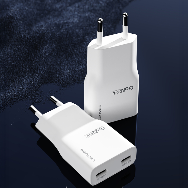 Lenyes LCH15 Dual Type-C PD GaN Teknolojili Hızlı Şarj Başlığı 20W - 7