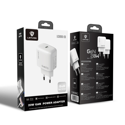 Lenyes LCH90 Type-C GaN Teknolojili PD Hızlı Şarj Özellikli Şarj Başlığı 20W - 9