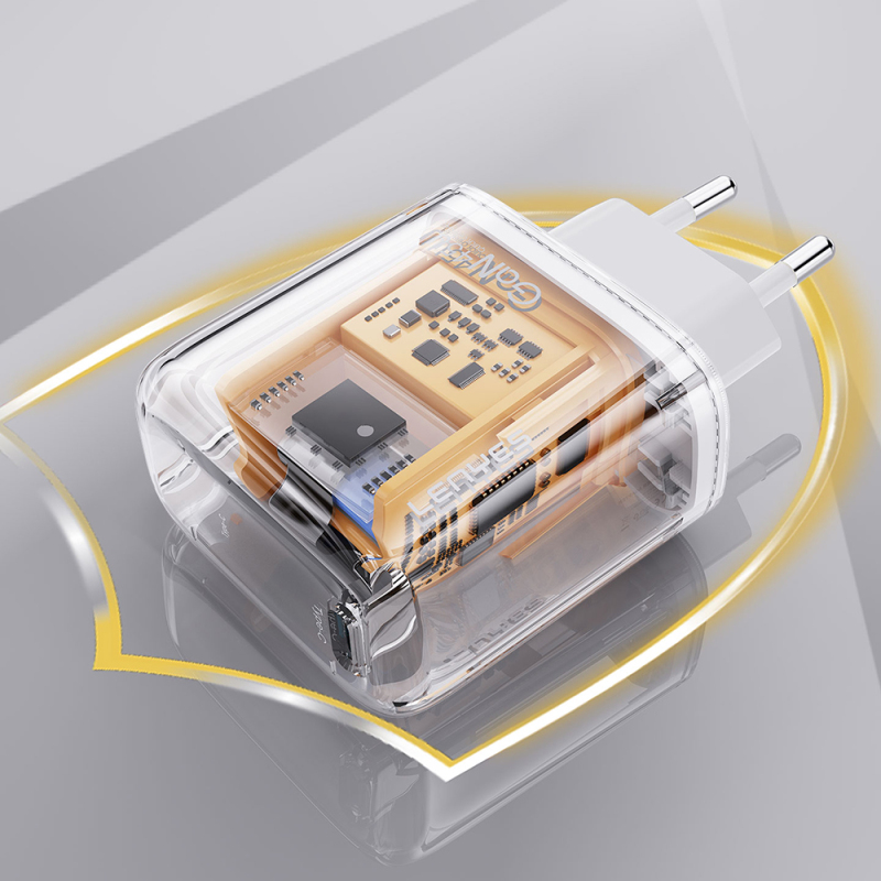 Lenyes LCH92 Type-C GaN Teknolojili PD Hızlı Şarj Özellikli Şarj Başlığı 30W - 6