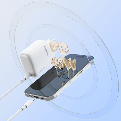 Lenyes LCH93 Type-C ve USB GaN Teknolojili PD Hızlı Şarj Özellikli Şarj Başlığı 30W - 4