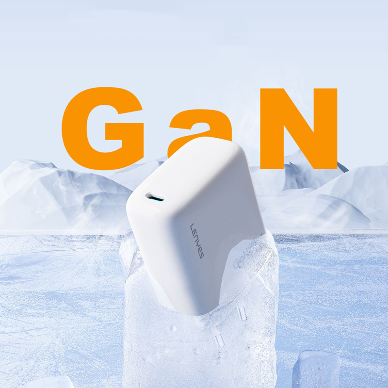 Lenyes LCH93 Type-C ve USB GaN Teknolojili PD Hızlı Şarj Özellikli Şarj Başlığı 30W - 5