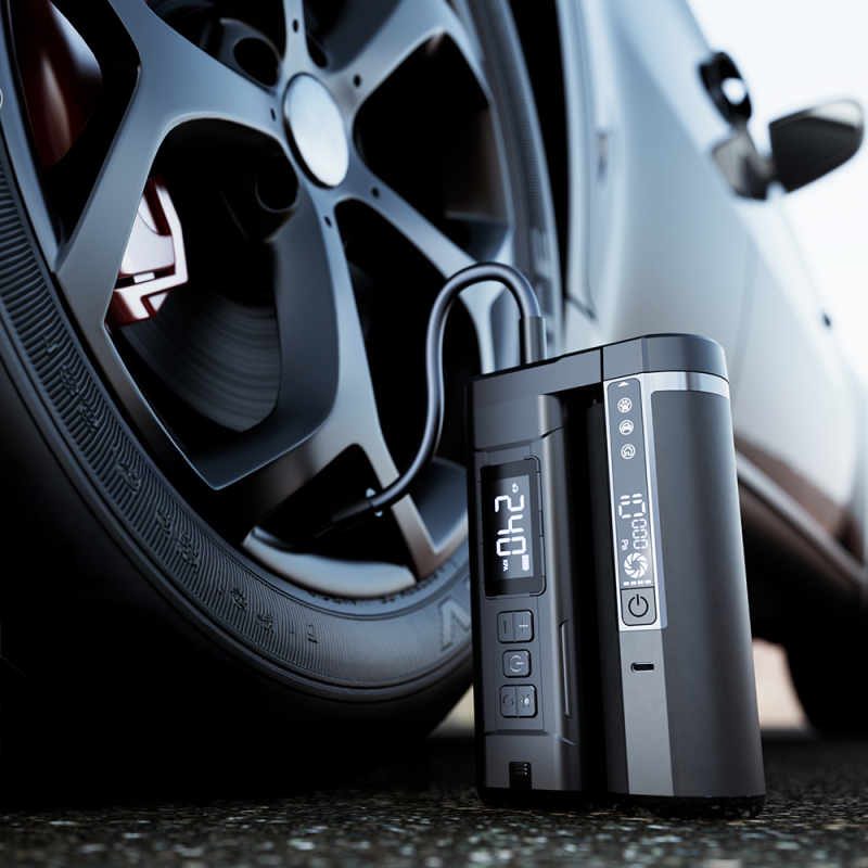 Lenyes LCI207 4in1 Üfleme-Emme-Vakumlama-Kamp Lambası ve Şişirme Özellikli Elektrikli Oto Araç Süpürgesi 18000PA - 3