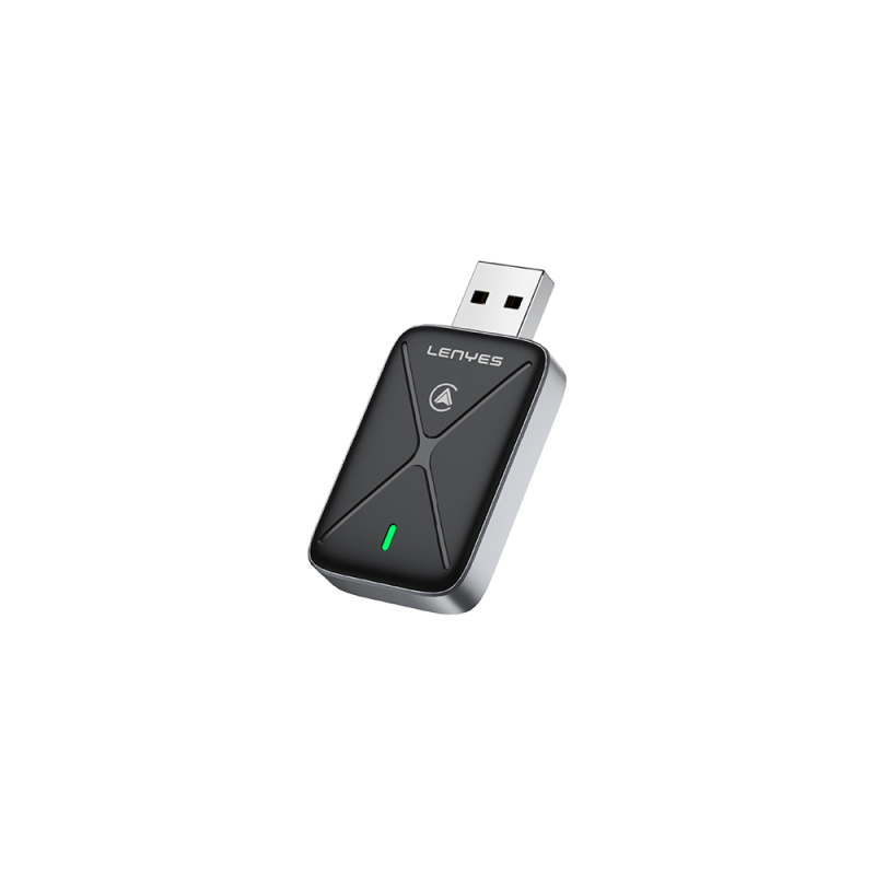 Lenyes LCP01 Android Auto Destekli CarPlay USB Bluetooth 5.0 Wireless Transmitter Adaptör - 1