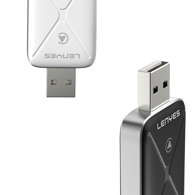 Lenyes LCP01 Android Auto Destekli CarPlay USB Bluetooth 5.0 Wireless Transmitter Adaptör - 4