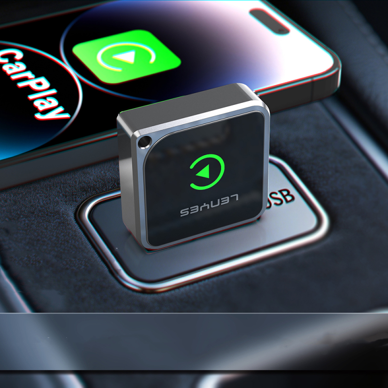 Lenyes LCP06 Android Auto Destekli CarPlay USB Bluetooth 5.3 Wireless Transmitter Adaptör - 4