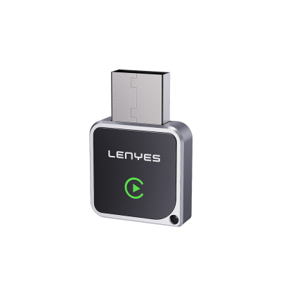 Lenyes LCP06 Android Auto Supported CarPlay USB Bluetooth 5.3 Wireless Transmitter Adapter - 1