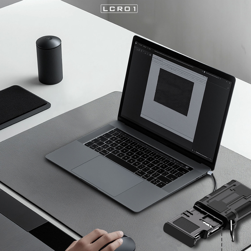 Lenyes LCR01 Type-C Kablolu Su Geçirmez Çoklu Kart Depolama ve Okuyucu Kutusu 10 Gbps - 5