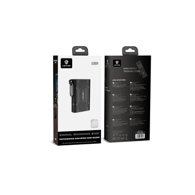 Lenyes LCR04 Type-C Wired Waterproof Multi Card Storage and Reader Box 10 Gbps - 7