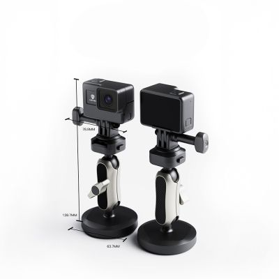 Lenyes LCT105 Telescopic Suction Cup Design Action Camera Holder - 3