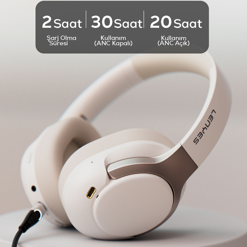 Lenyes LH29 ANC TWS Over-Ear Bluetooth Headphones v5.4 - 9
