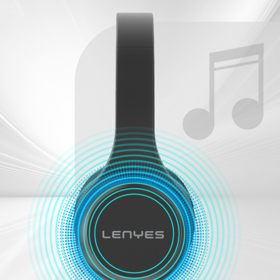 Lenyes LH85 Dual Channel Stereo On-Ear Bluetooth Headset v5.3 - 10