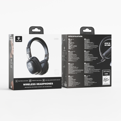 Lenyes LH86 Hi-Fi Sound Quality Over-Ear Bluetooth Headphones v5.4 - 9