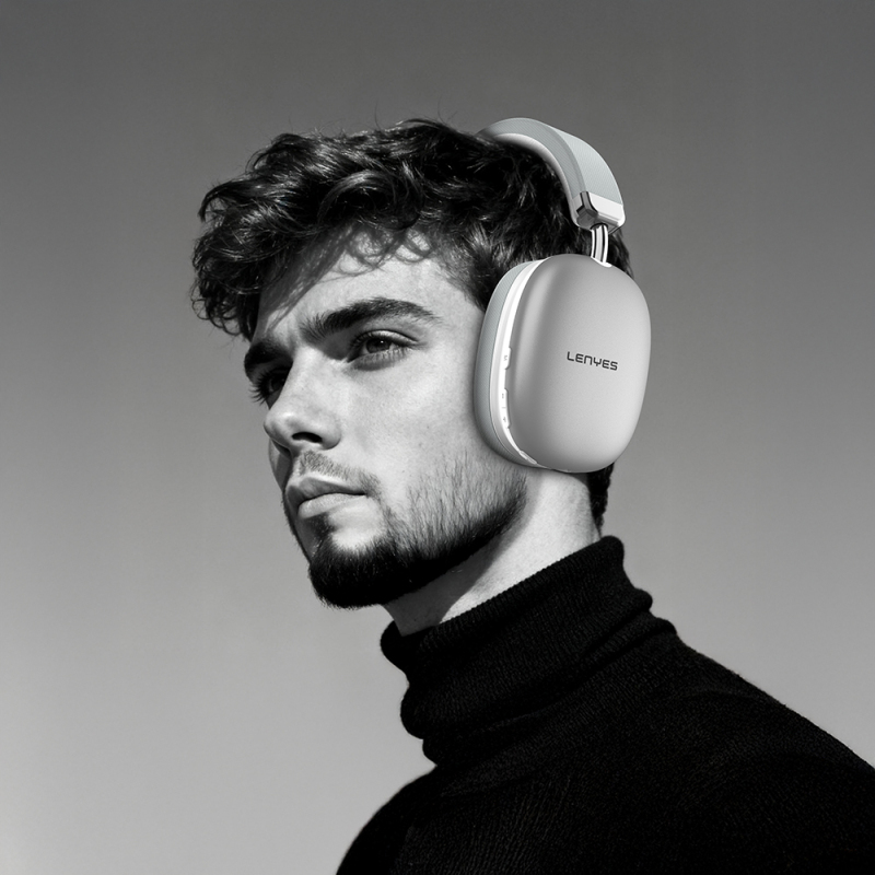 Lenyes LH87 TWS Over-Ear Bluetooth Headphones v5.3 - 4