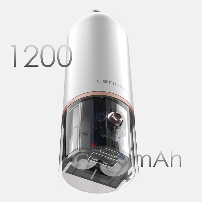 Lenyes LHF12 Powerbank Özellikli 3 Kademeli Portatif Soğutucu El Fanı - 5