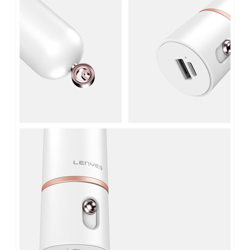 Lenyes LHF12 Powerbank Özellikli 3 Kademeli Portatif Soğutucu El Fanı - 6