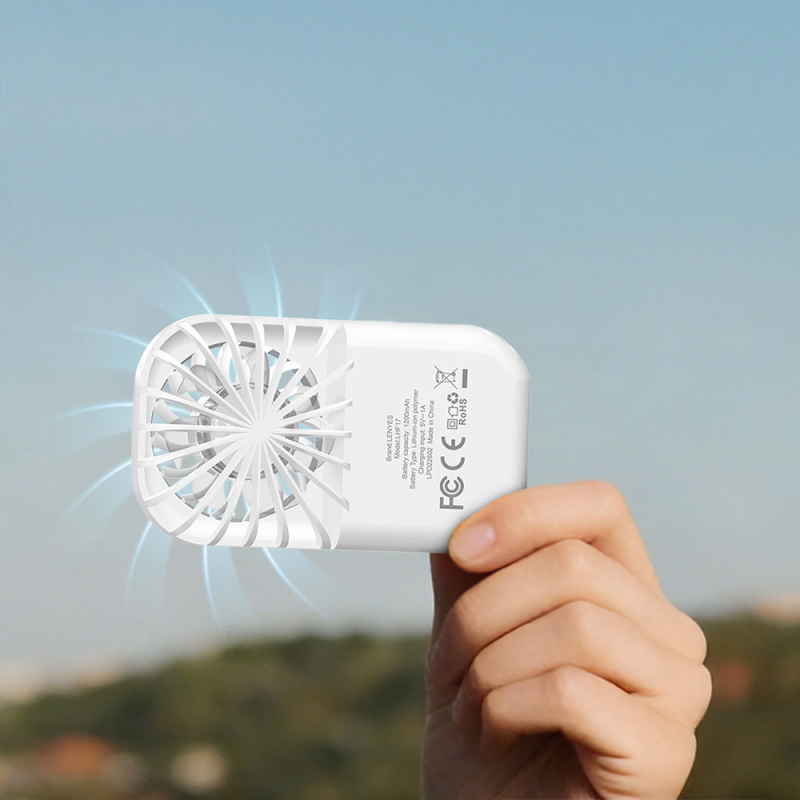 Lenyes LHF17 5 Kademeli Portatif Mini Soğutucu El Fanı - 6