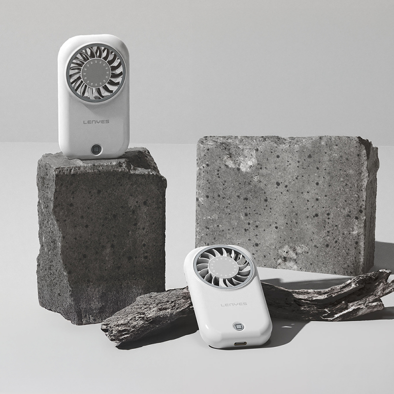 Lenyes LHF17 5-Speed ​​Portable Mini Hand Cooler Fan - 4