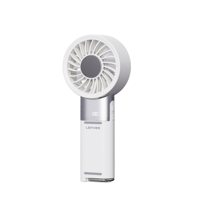 Lenyes LHF23 Dijital LED Göstergeli Buz Kompresli Portatif Katlanabilir Soğutucu El Fanı - 1