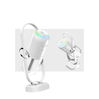 Lenyes LHU04 Hourglass Type 360 ​​Degree Rotatable RGB Atmosphere Light Silent Air Humidifier - 5