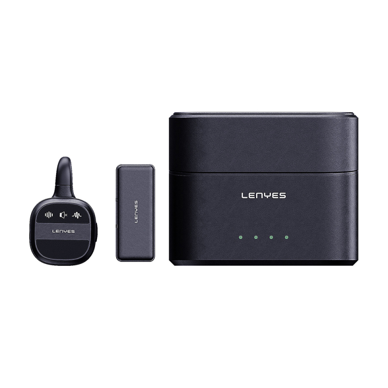 Lenyes LM209 Wireless Lapel Microphone with Lightning Port - 3