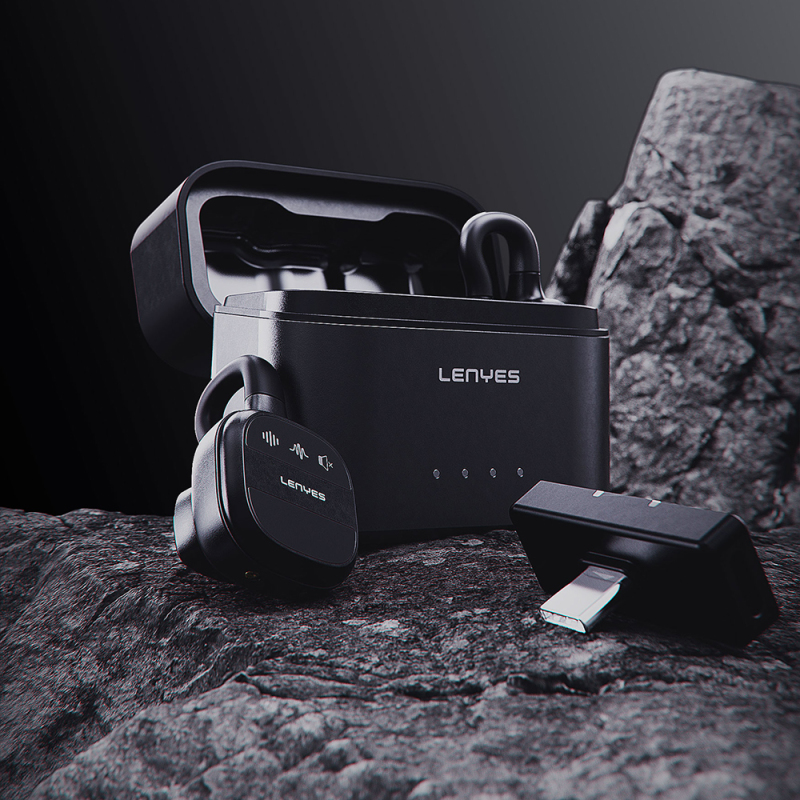 Lenyes LM209 Wireless Lapel Microphone with Lightning Port - 7