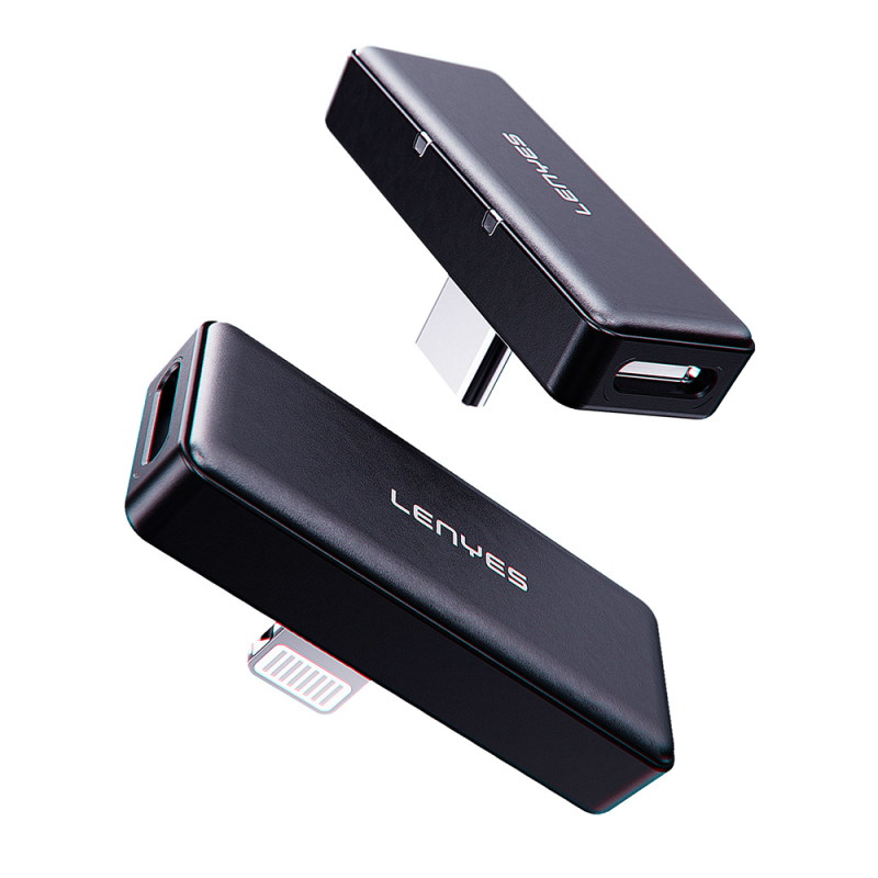 Lenyes LM209 Wireless Lapel Microphone with Type-C Port - 4