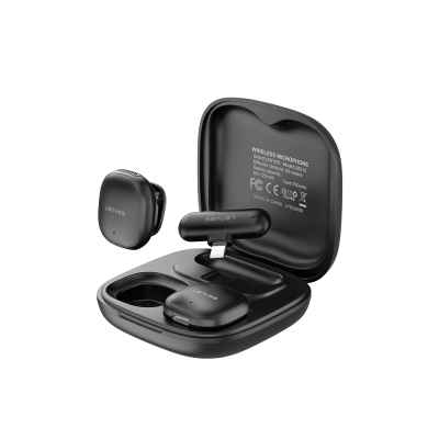 Lenyes LM210 Wireless Lavalier Microphone with Artificial Intelligence Noise Cancellation and Lightning Port - 2