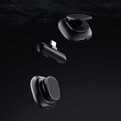 Lenyes LM210 Wireless Lavalier Microphone with Artificial Intelligence Noise Cancellation and Type-C Port - 3