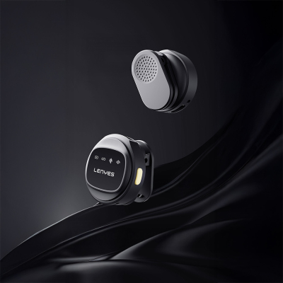 Lenyes LM210 Wireless Lavalier Microphone with Artificial Intelligence Noise Cancellation and Type-C Port - 5