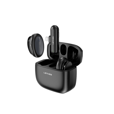 Lenyes LM211-L Artificial Intelligence-Enabled Wireless Lavalier Microphone with Lightning Port - 1