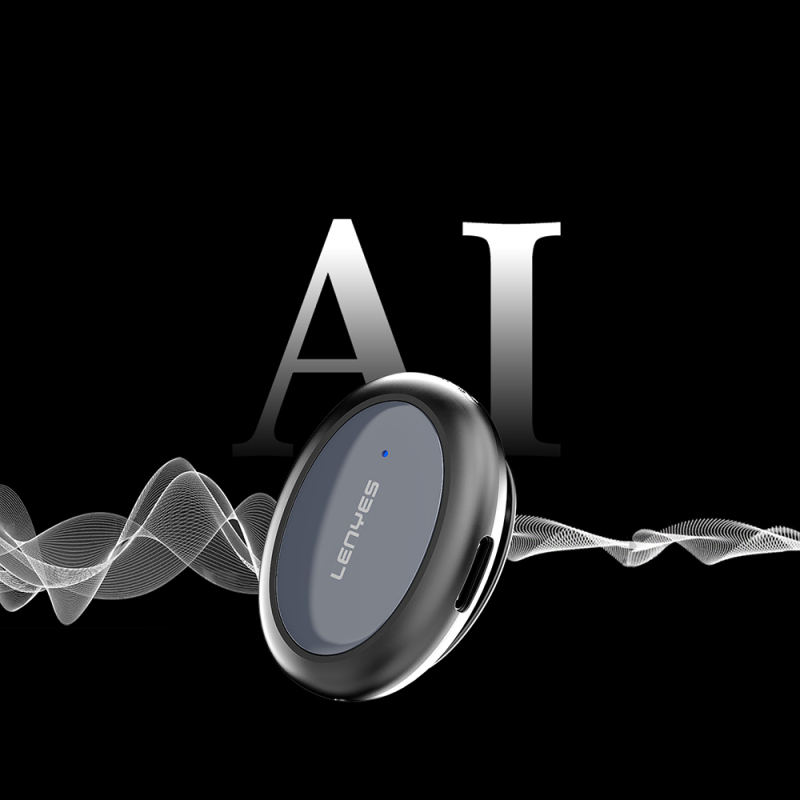 Lenyes LM211-TC Artificial Intelligence-Enabled Wireless Lavalier Microphone with Type-C Port - 4