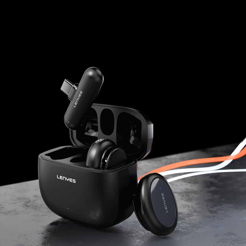 Lenyes LM211-TC Artificial Intelligence-Enabled Wireless Lavalier Microphone with Type-C Port - 6