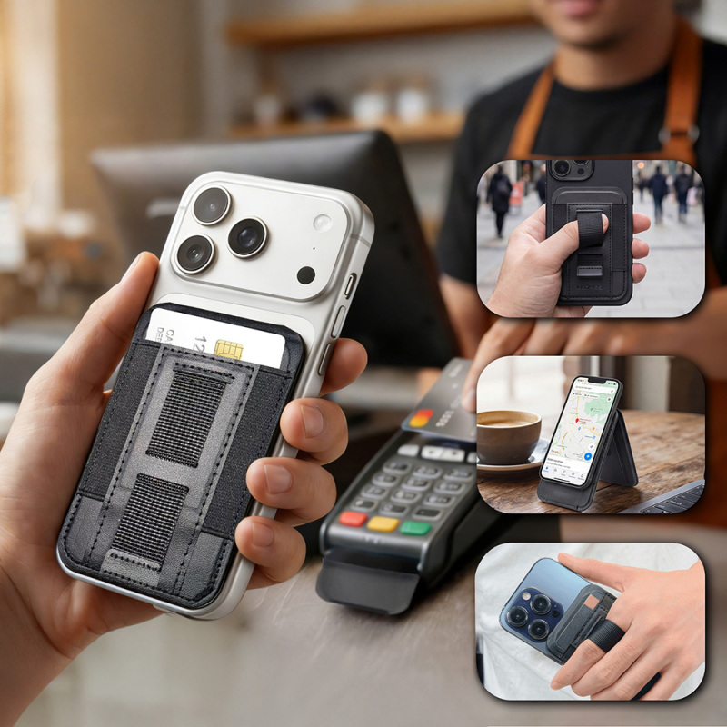 Lenyes LMW104 Magnetik Standlı Kartlık - 6