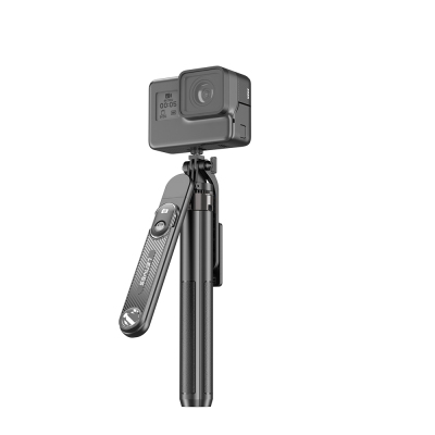 Lenyes LPH103 Çok Fonksiyonlu Sabitleyici Ayrılabilir Bluetooth Kumandalı Tripod Selfie Çubuğu - 5