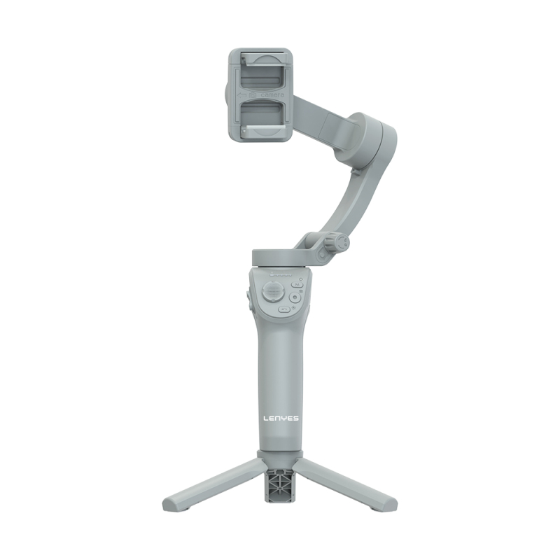 Lenyes LPH105 Taşınabilir M01 3 Eksenli El Tipi Aparatlı Gimbal Stabilizatör - 1