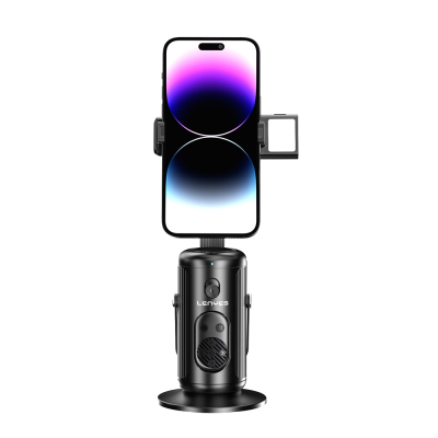 Lenyes LPH106 360° Rotatable Magnetic Gimbal Stabilizer Stand with Smart Face Recognition Tracking - 3