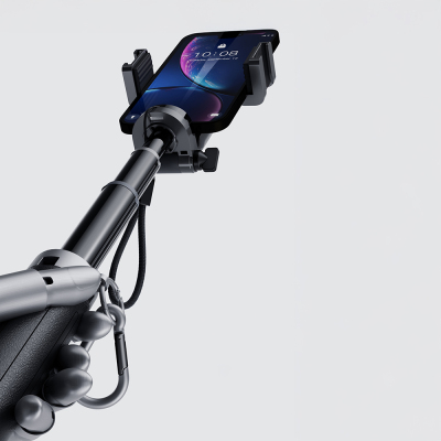 Lenyes LPH112 Dolgu Işıklı 360 Derece Dönebilen 3in1 Selfie Çubuğu ve Tripod - 9