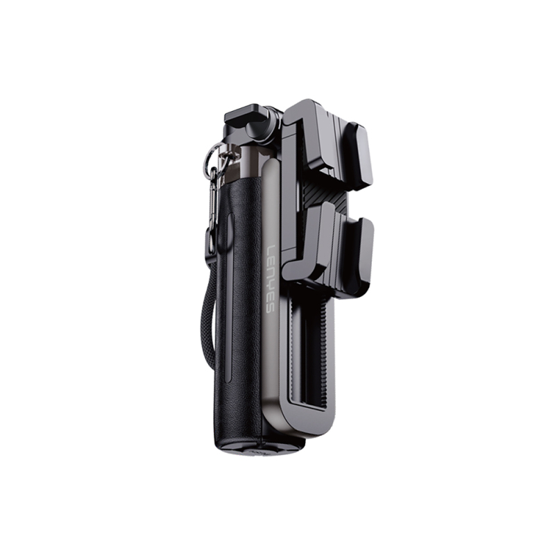 Lenyes LPH112 Dolgu Işıklı 360 Derece Dönebilen 3in1 Selfie Çubuğu ve Tripod - 1