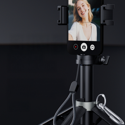 Lenyes LPH112 Fill Light 360 Degree Rotating 3-in-1 Selfie Stick and Tripod - 2