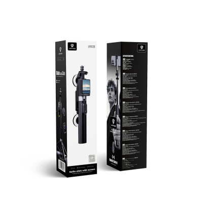 Lenyes LPH120 Remote Controlled Multifunctional Stabilizer Tripod with Display and Selfie Stick - 8
