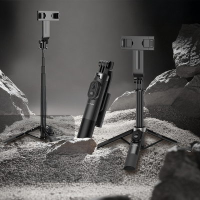 Lenyes LPH122 Bluetooth Kumandalı Mini Tripod ve Selfie Çubuğu - 3