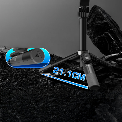 Lenyes LPH122 Mini Tripod and Selfie Stick with Bluetooth Control - 6