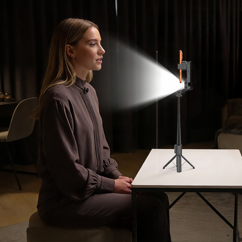 Lenyes LPH124 Dolgu Işıklı Teleskopik Tripod ve Mini Selfie Çubuğu - 7