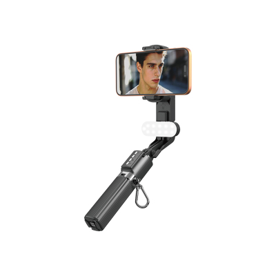 Lenyes LPH124 Dolgu Işıklı Teleskopik Tripod ve Mini Selfie Çubuğu - 1